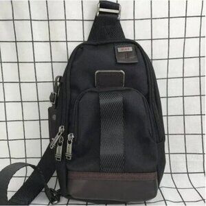 TUMI Sling Bag - Adjustable Black Crossbody
